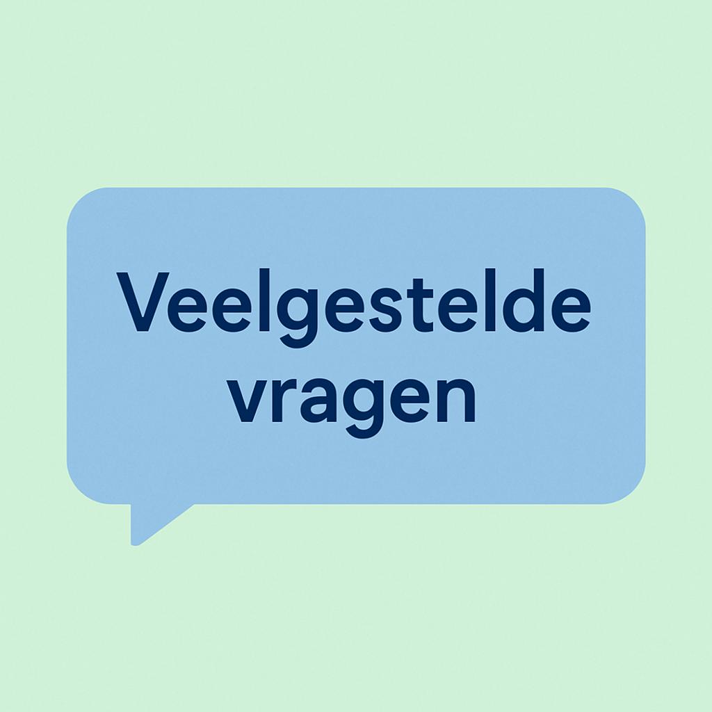 Veelgestelde vragen Veelgestelde vragen